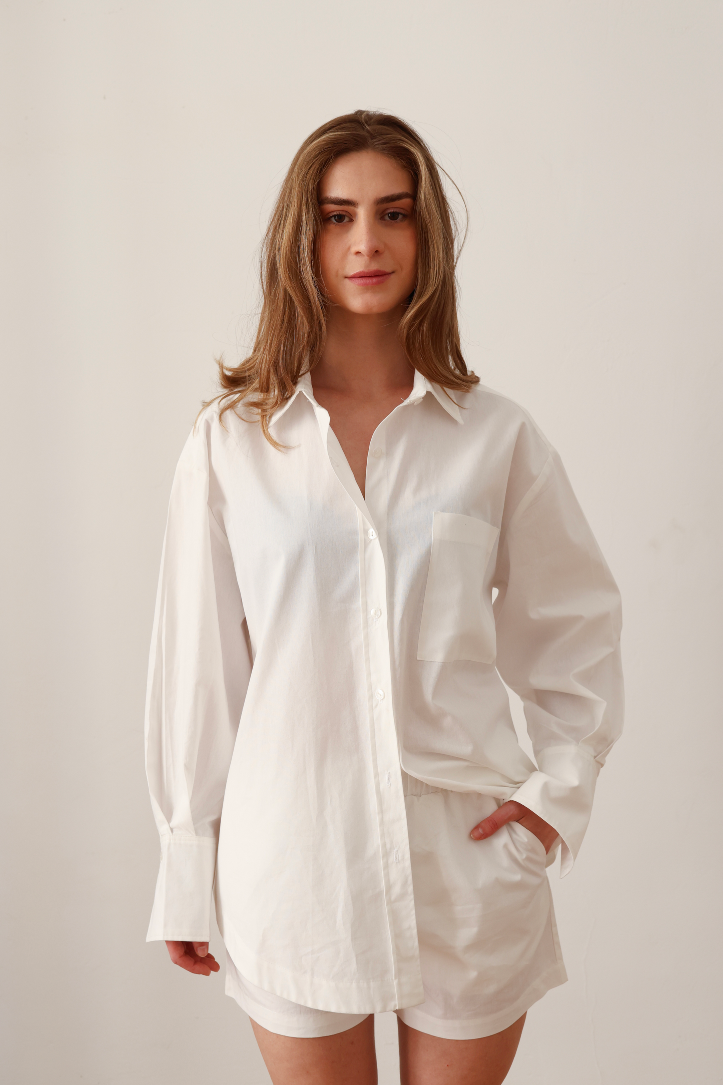 Camisa Bruma - Blanca