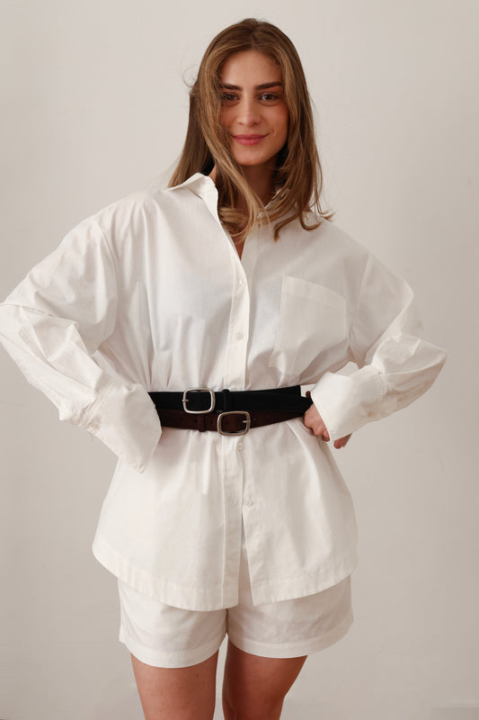 Camisa Bruma - Blanca